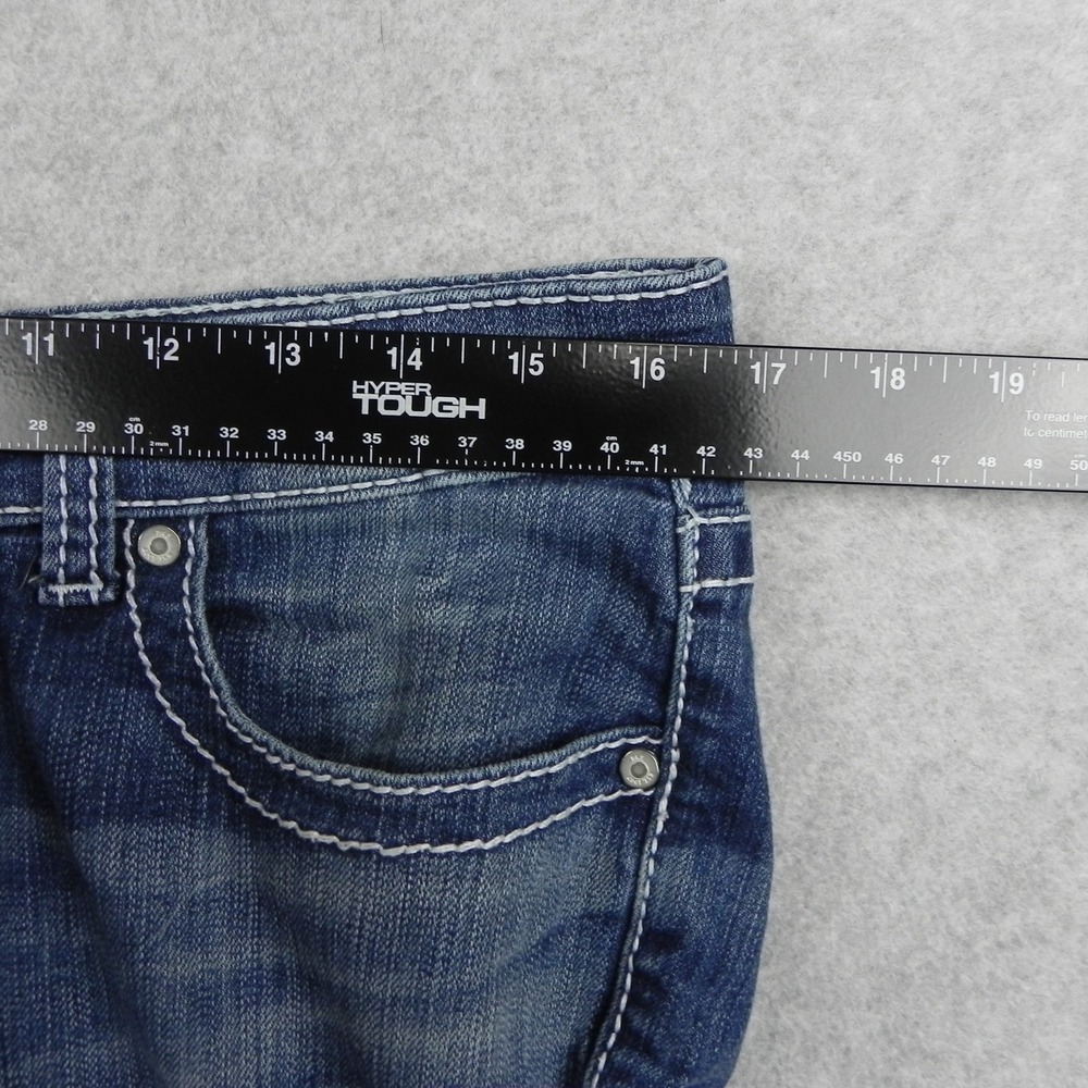 BKE Buckle Jeans Womens 29 Sabrina Cropped 5-Pocket Stretch Flex Denim Blue - Picture 6 of 11